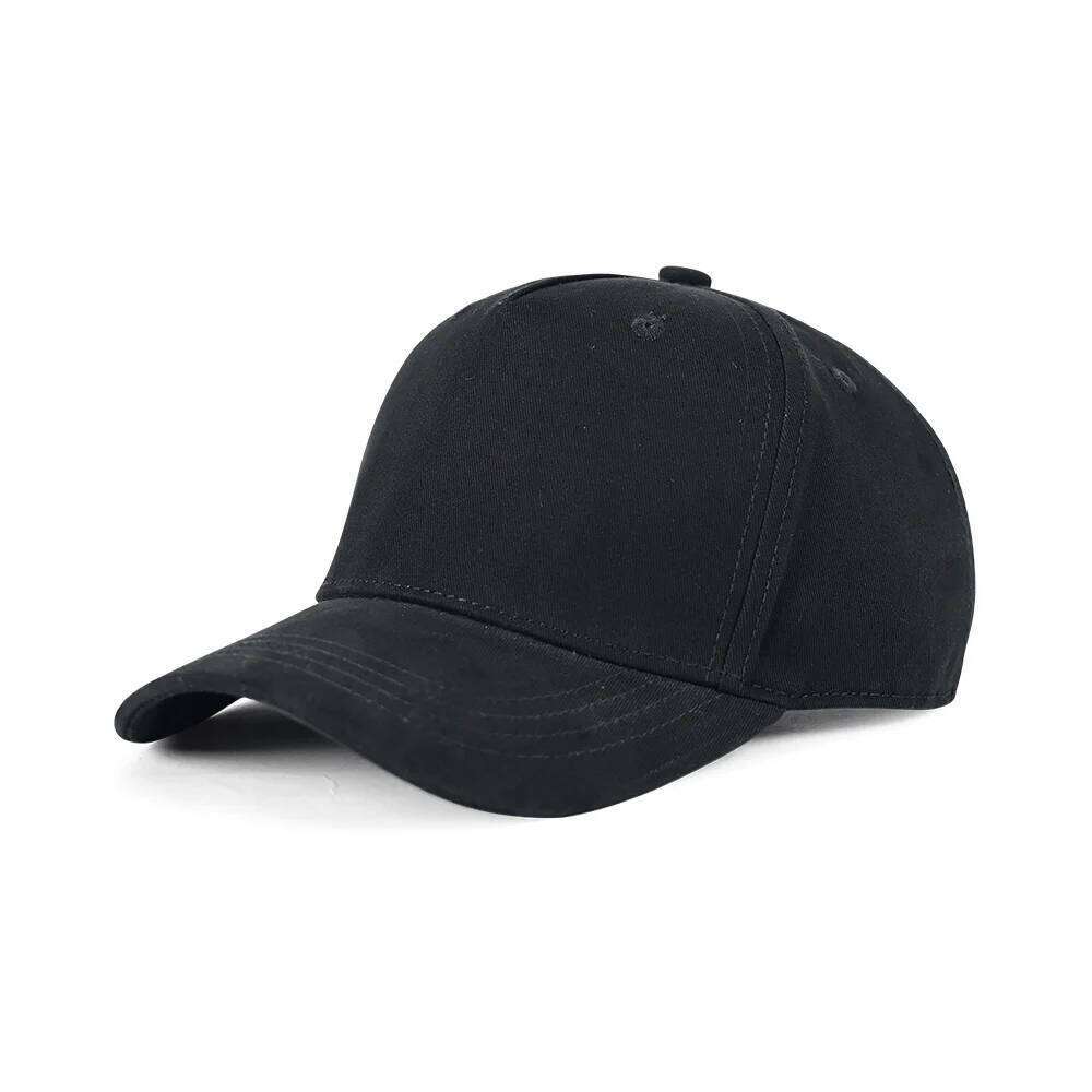 Wholesale Solid Color No LOGO Letters Cotton Black White Hat Baseball Cap Fashion High Quality Men Visor Lady Leisure SunHat Z260314