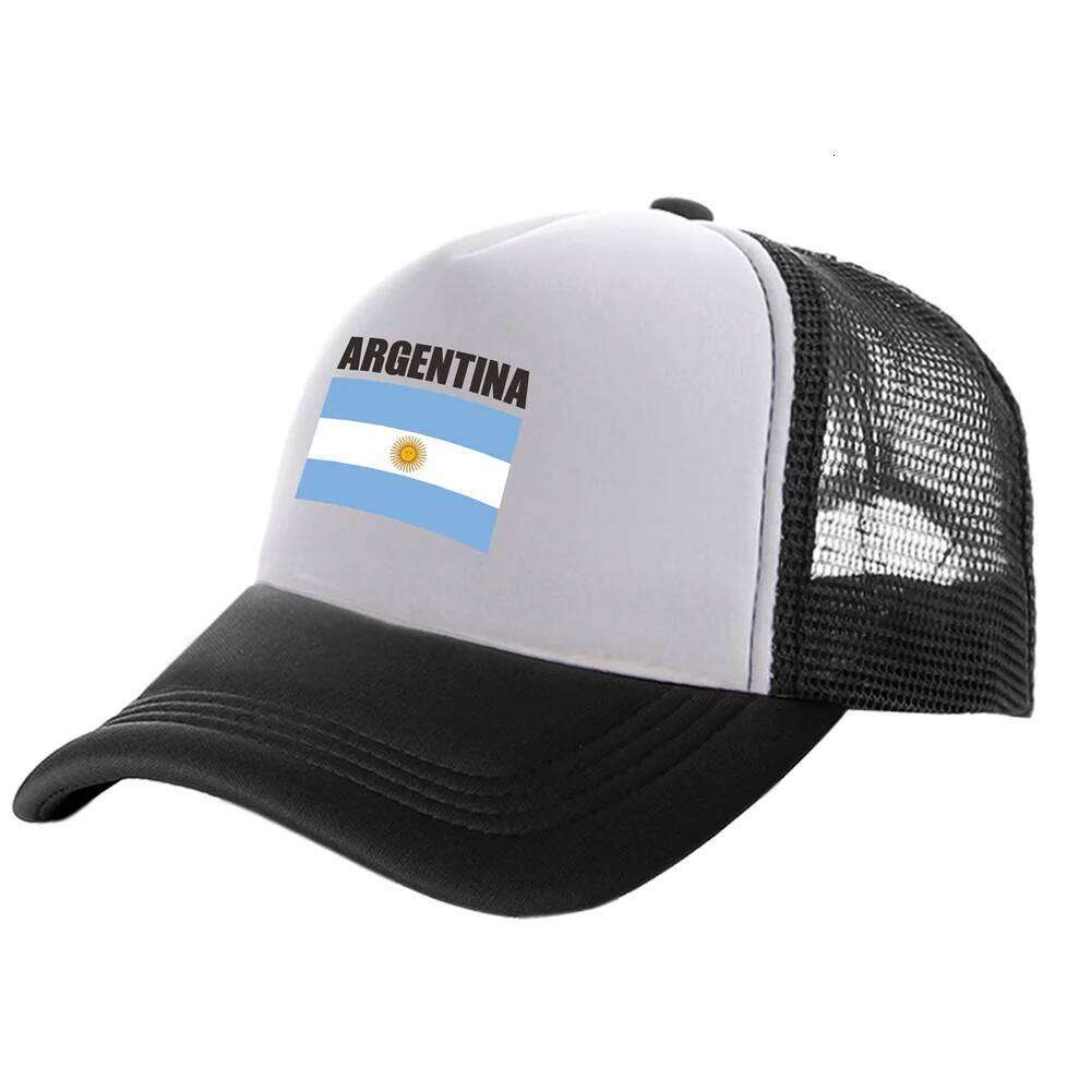 Trucker Men Argentina Hat Baseball Cap Cool Summer Unisex Mesh Net Caps Z260314