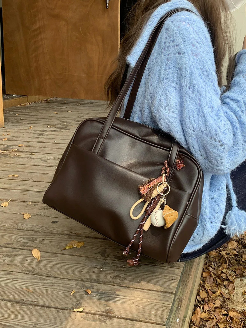 CGC BAG Fashion Large Capacity Womens Tote Bag Hand Bag Ladies High Quality PU Leather Female Shoulder Bag 260303