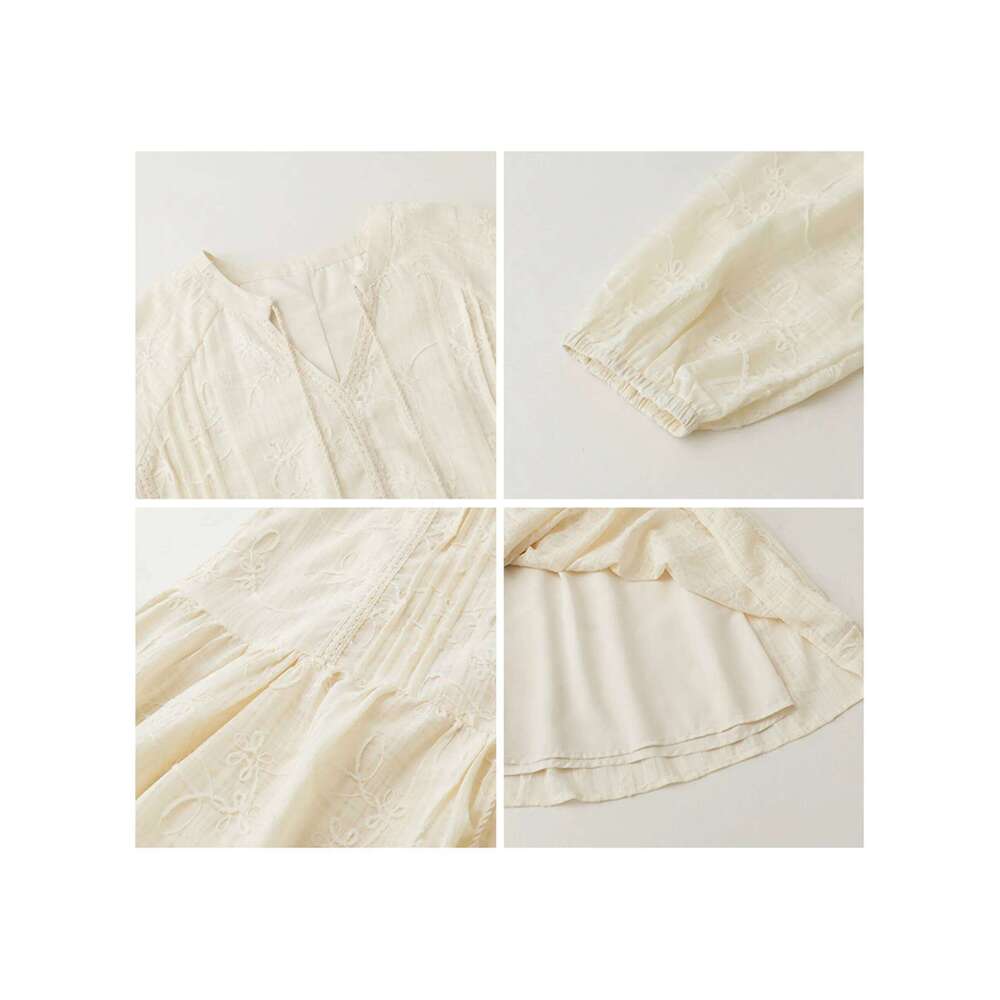 CHIC VEN Fashion Women Dresses Solid Loose Casual New Long Sleeved Female Dress Beach Party Spring Summer 2026