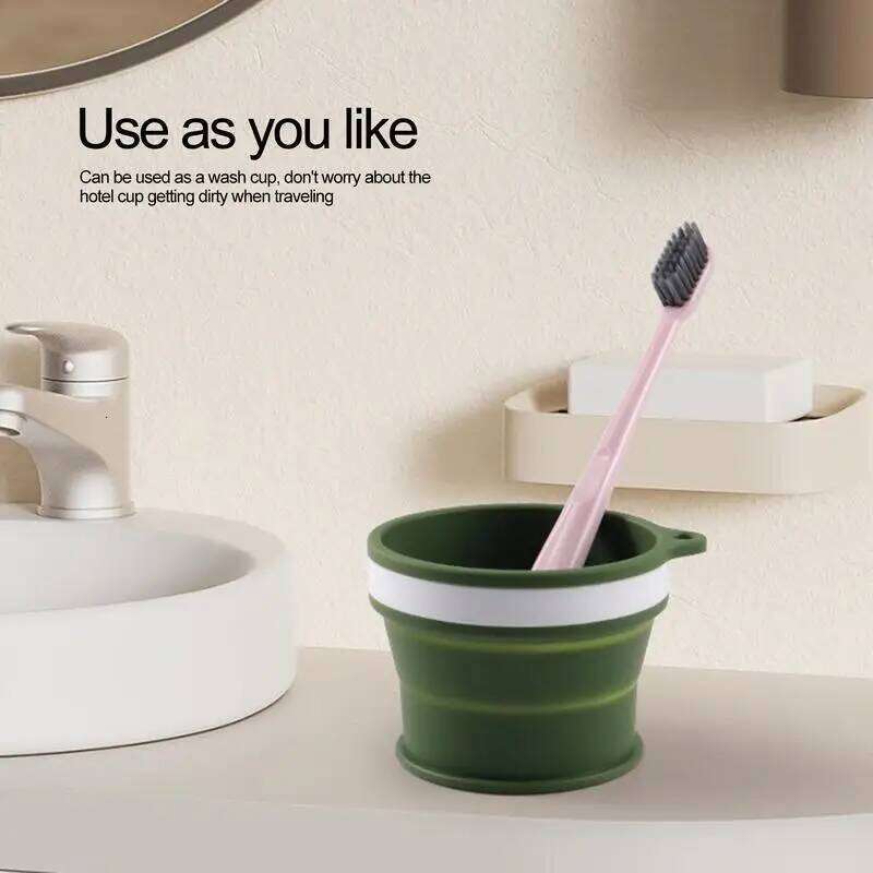 Cups Travel Folding Portable Silicone Foldable Mug Camping Leak Proof Expandable Drinking Cup For Z260314