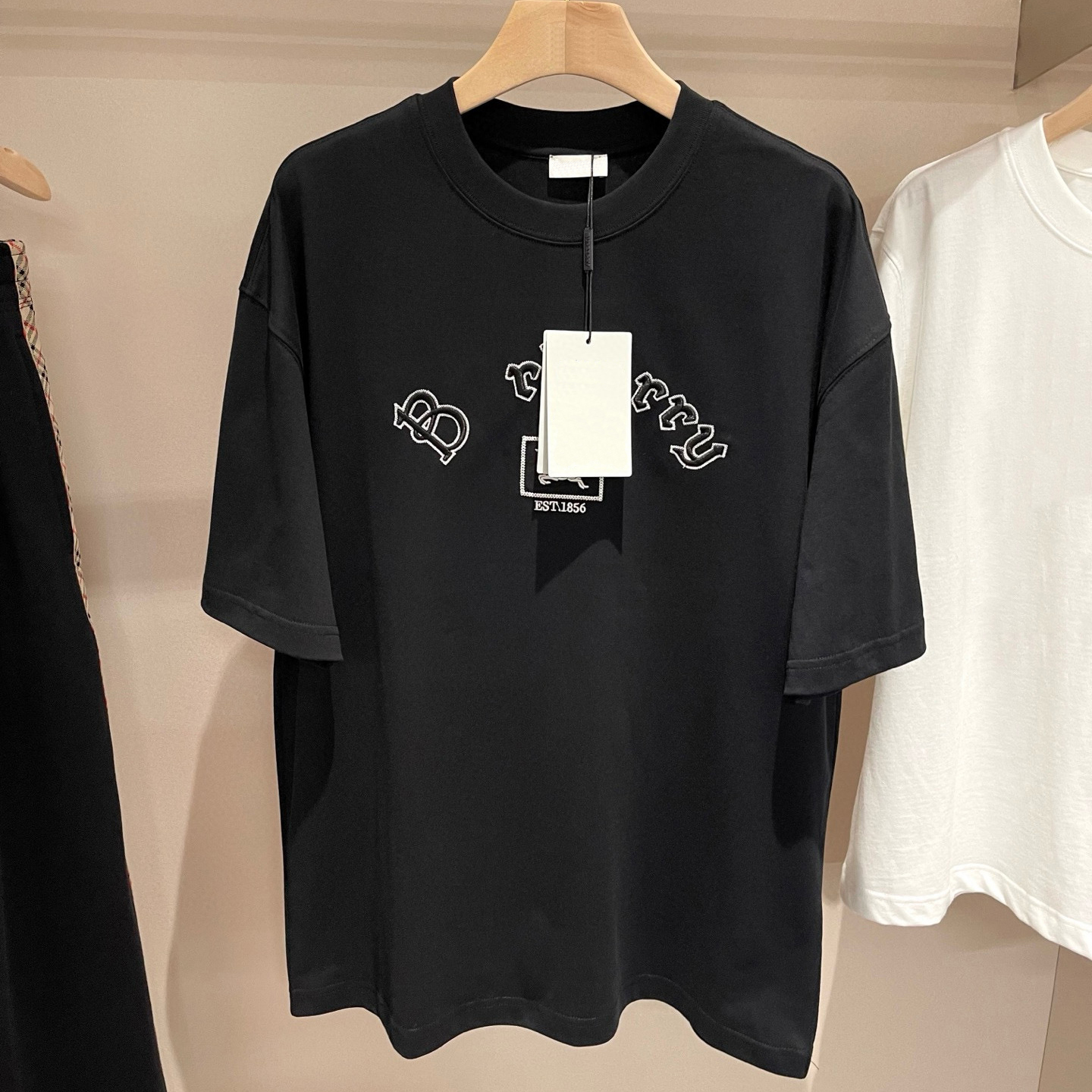 Luxury embroidery Men's t shirts designer t shirt Cotton Round Neck Men's Tees loose high quality Men's Clothing