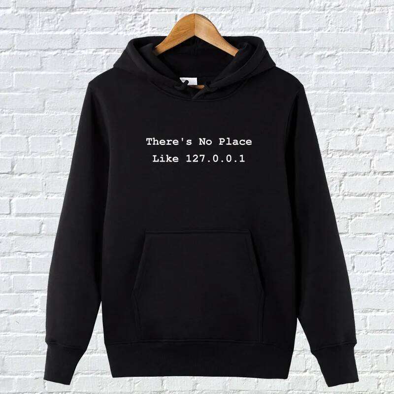 Autumn and Winter New Computer Development Code Farmer Programmer Programming Printed High Quality Men's Hoodie Z260314