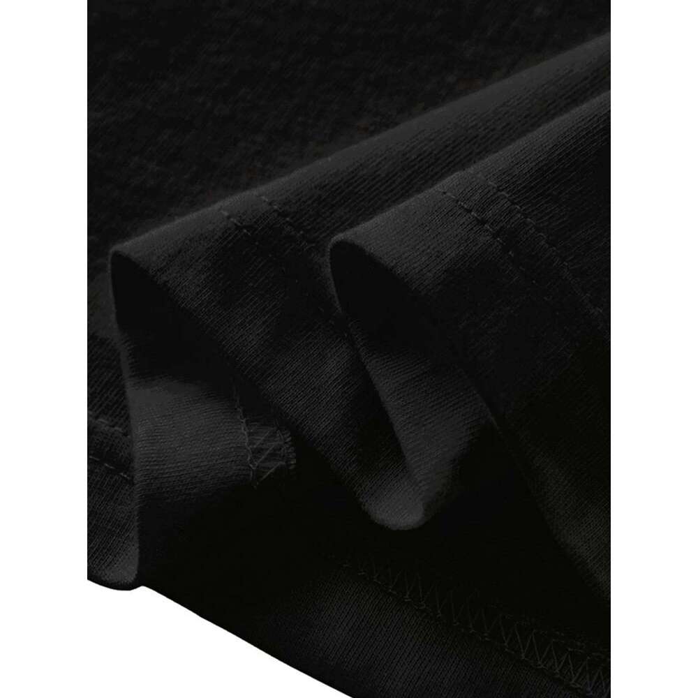 Women'S Casual Crew Neck T-Shirt, Polyester Knit Fabric with Medium Stretch, Short Sleeve, Regular Length Z260314