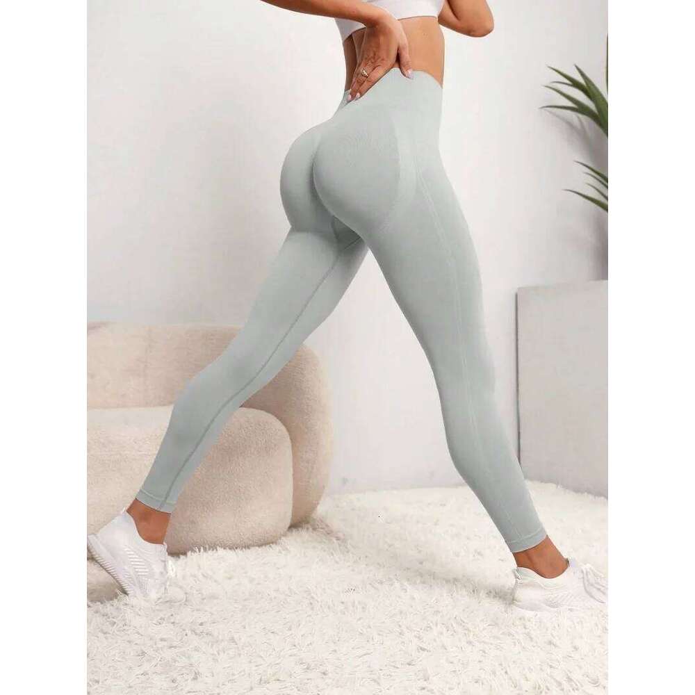 Women High Waist Butt Lifting Leggings Tummy Control Workout Pants Soft Stretchy Comfortable Yoga Running Sports 26Y0313