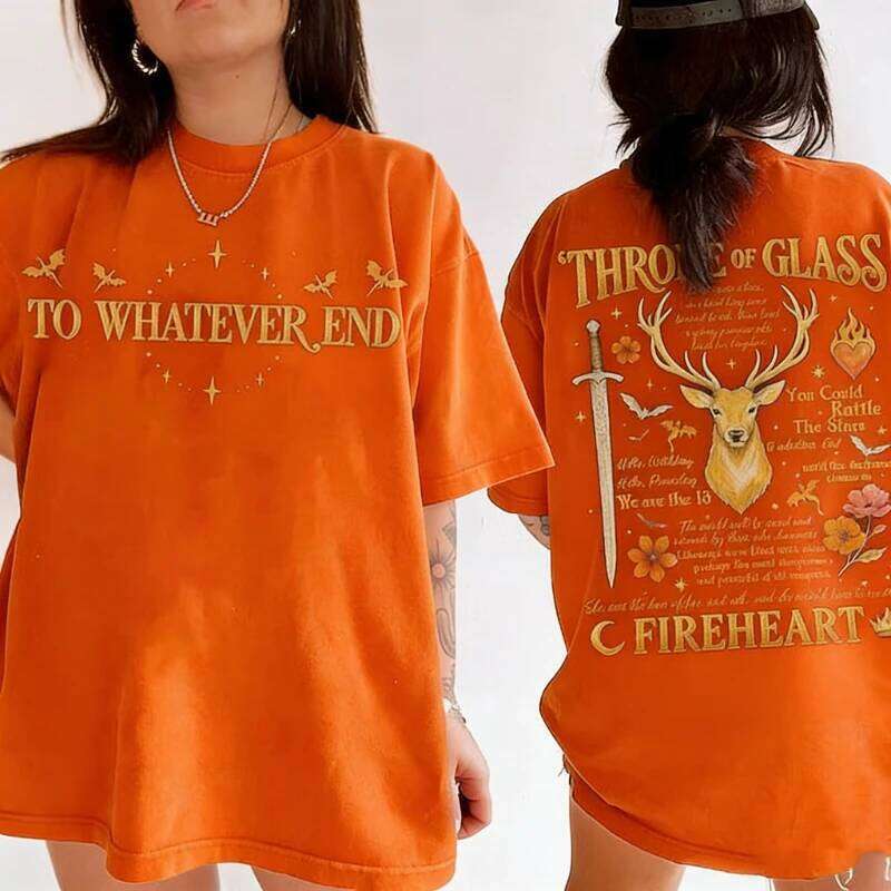 Throne Of Glass Casual Shirt Fantasy Reader Apparel Aelin Galathynius The Thirteen Inspired Sjm Merch Unisex graphic tshirts Z260314