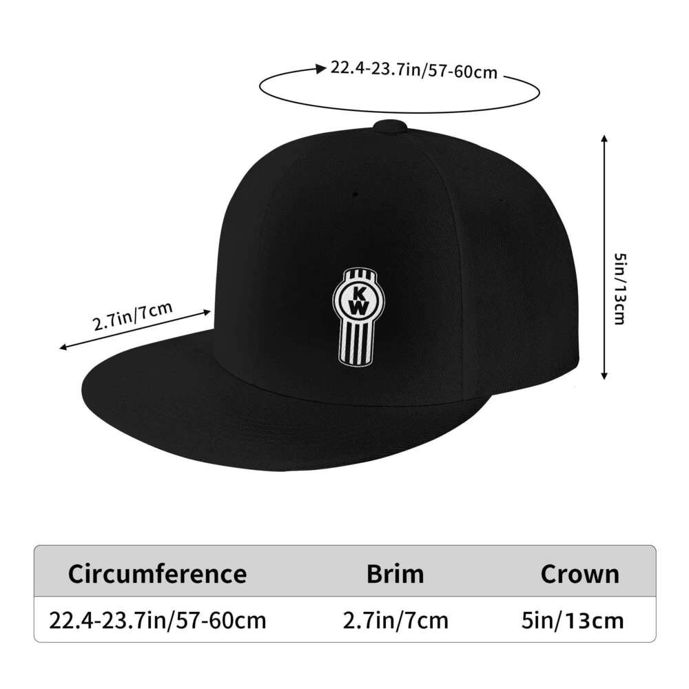 Kenworth Truck logo Unisex Caps Outdoor Trucker Baseball Cap Snapback Hats Breathable Casquette Z260313
