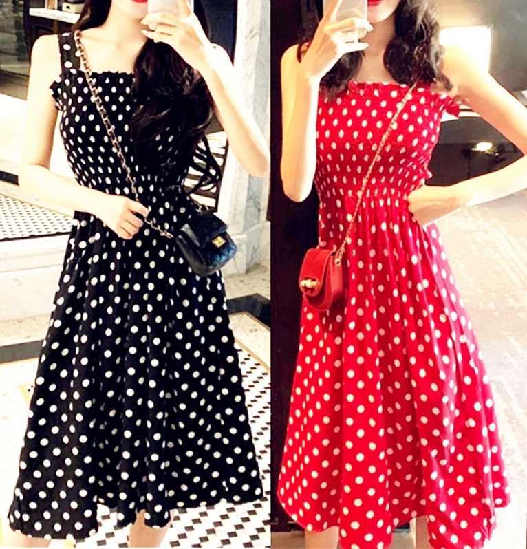 2025 Summer Befree Beach Long Vintage Dots Casual Ruffles Elegant Maxi Strap Camis Silky 5XL Dress Vestidos Sexy WomenT260316