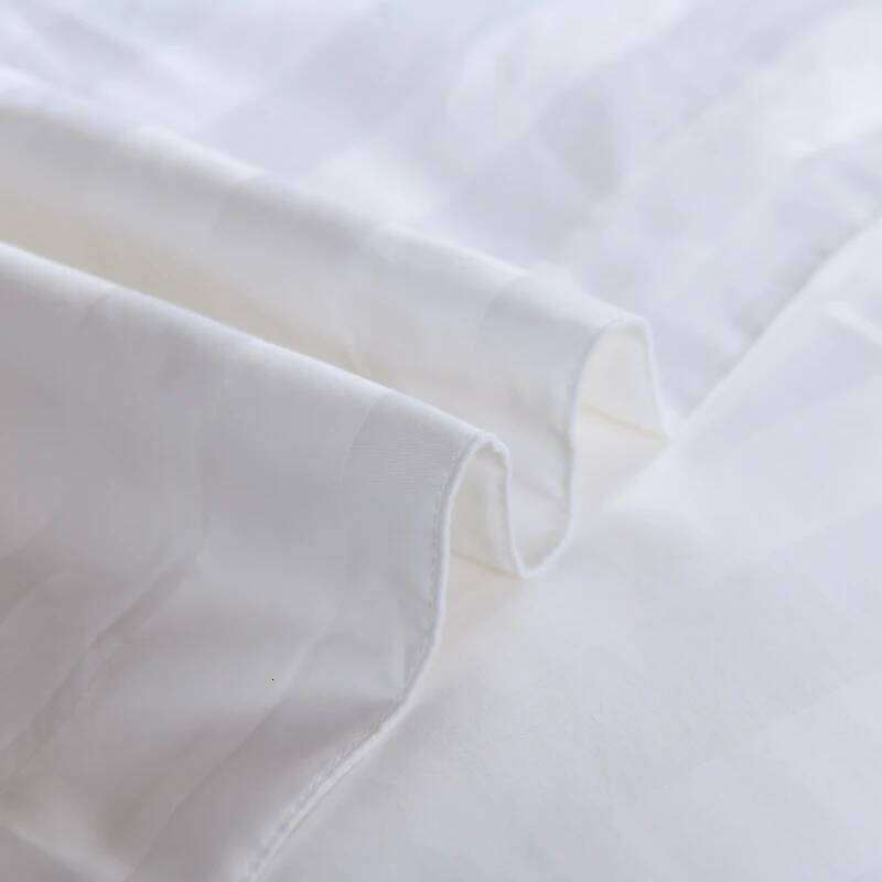 3Pcs Hotel Collection Vertical stripes White Duvet Cover+2pcs Pillowcases Premium 600TC Cotton Bedding set Twin Full Queen King H260312 - view 4