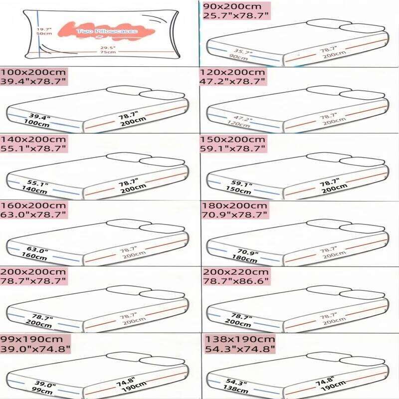 3pcs Printing ultra-fine fiber Fitted Bed Sheet Pillowcase Set Skin Friendly Breathable King size bed sheet Mattress Cover H260311 H260312 - view 4