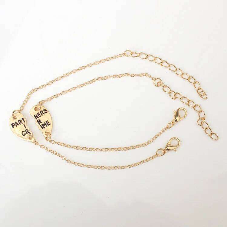 2018 New Fashion Simple Personality Bileklik Ecg Figure Lightning Couple Heartbeat Frequency Bracelet Pulseras Mujer Z260313