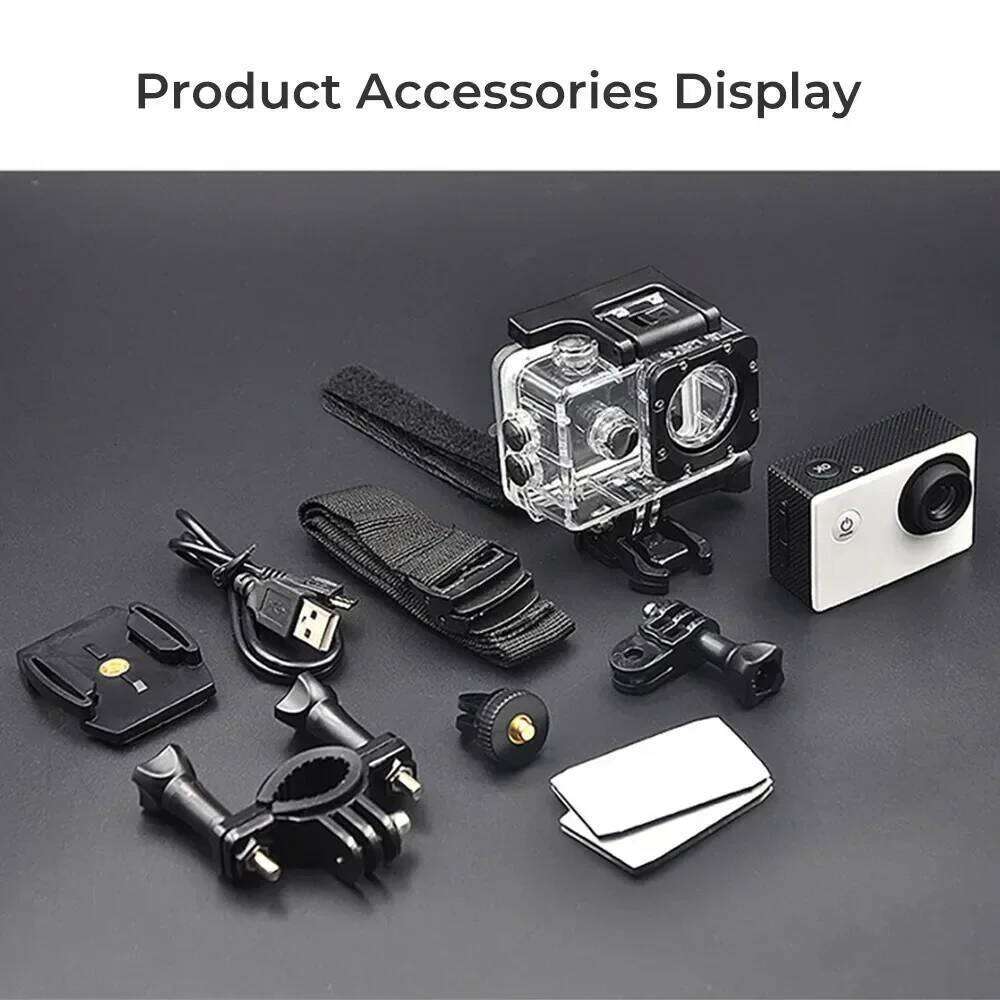 Action Camera Ultra Full HD 1080P 2.0-inch Screen Camcorder Underwater Waterproof Video Recording Sport Extreme Go Pro Cam 26H0313