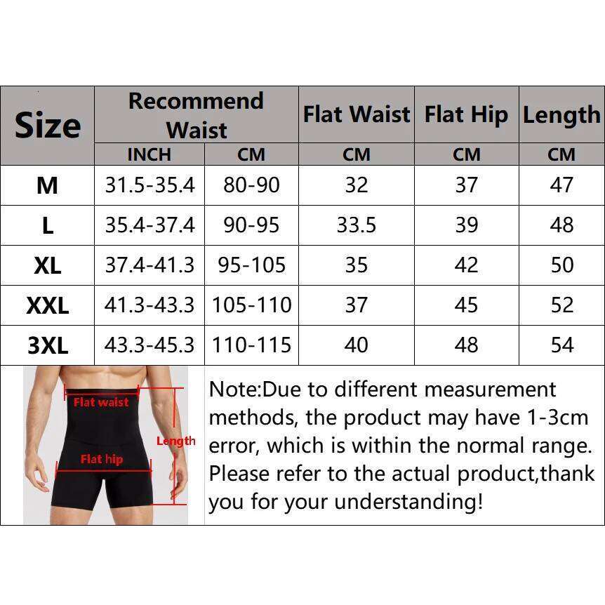 Men Slimming Body High Waist Control Panties Compression Underwear Abdomen Belly Shaper Shorts 26Y0313