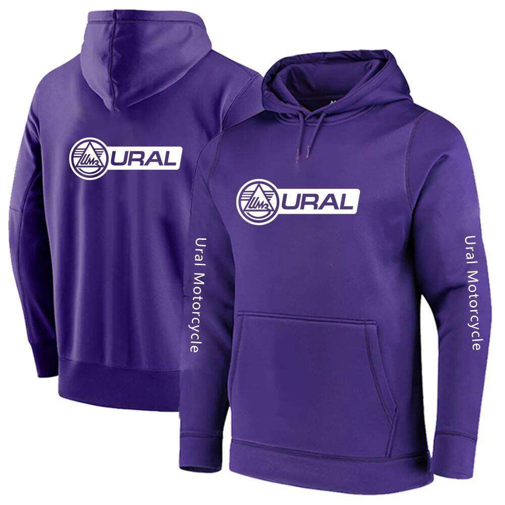 New 2022 Spring Autumn Hip Hop Ural Motorcycles Printed Fashion Men's Hoodie Harajuku Style Long Sleeve Hooded Sweatshirt Z260314