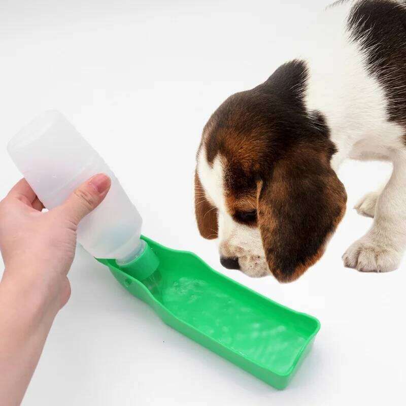 DJH Portable Dog for out Walking Pet Drinking Cup Cat Feeding Supplies Travel Doggie Water Bottle 26W0313