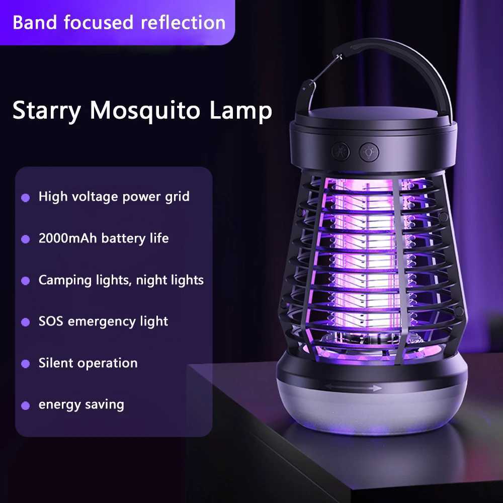 New LED Lamp Automatic Mosquito Attraction Physical Electric Shock Mosquito outdoor indoor multi-functional Electric Repellent H260313