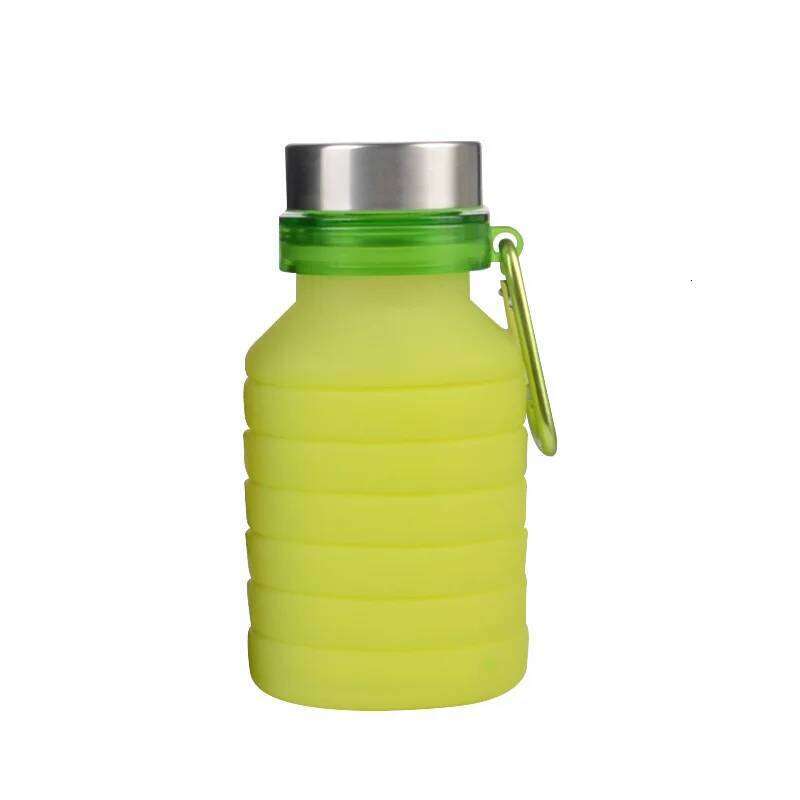Portable Outdoor Mountain Climbing and Cycling Sports Bottle Food-grade Silicone Foldable Water Cup Z260314