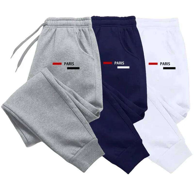 2024 Spring and Autumn Men's Casual Pants Personalized Printed Slim Breathable Sweatpants Sports Jogging Retro Streetwear Z260315