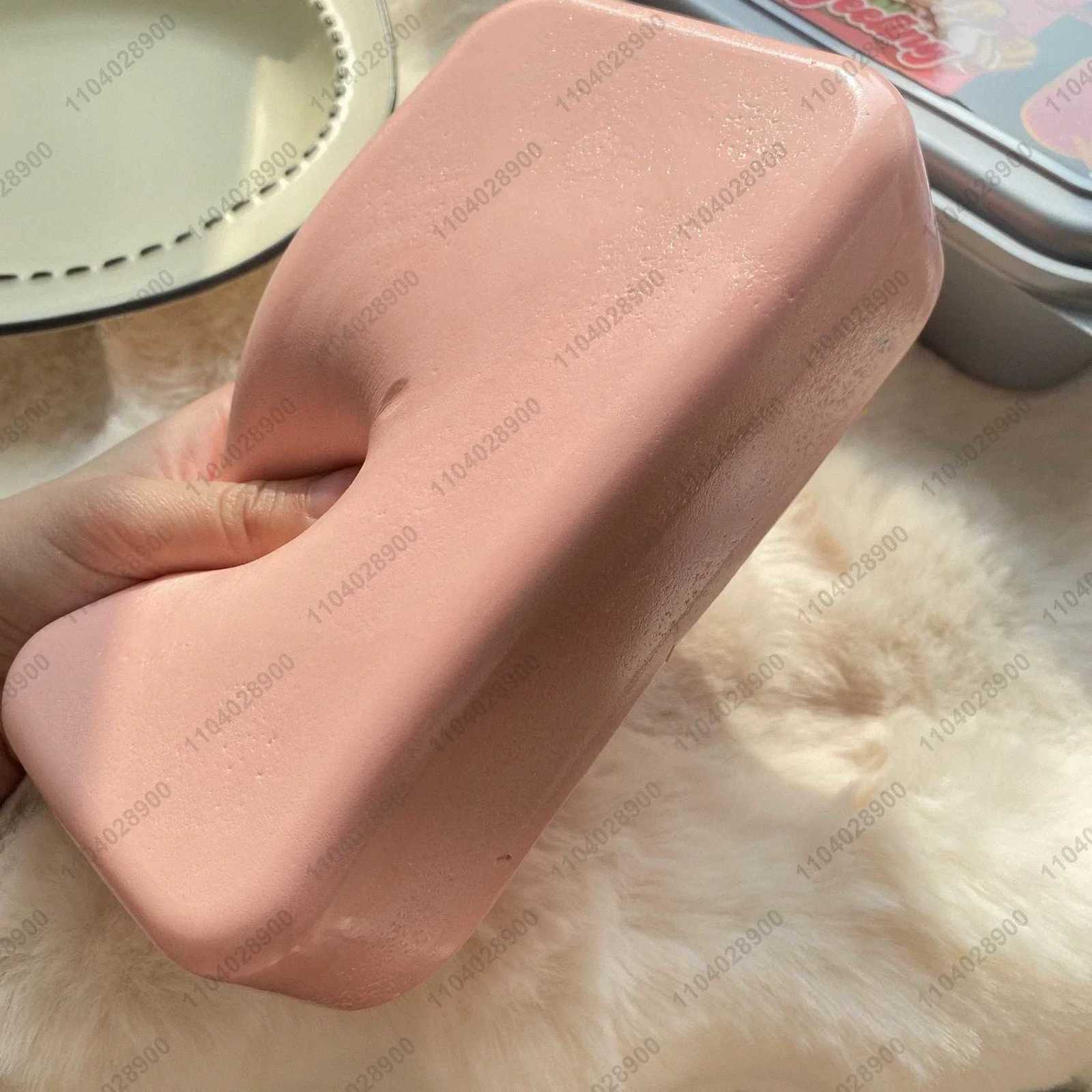 Sticky Box Cake Squishy Toy Slow Rising Squeeze Toy Butter Ice Cream Box Squishy Fidget Toy Anti Stress Release Hand Relax Gift H260313 - view 5