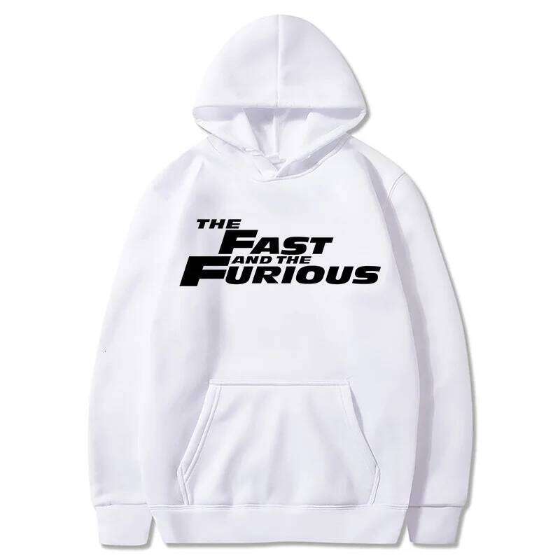 Fast and The Furious Letter Graphic Hoodie Sweatshirt Men Womnen Fashion Brand Design Pullover Men's Fleece Hoodies Z260314