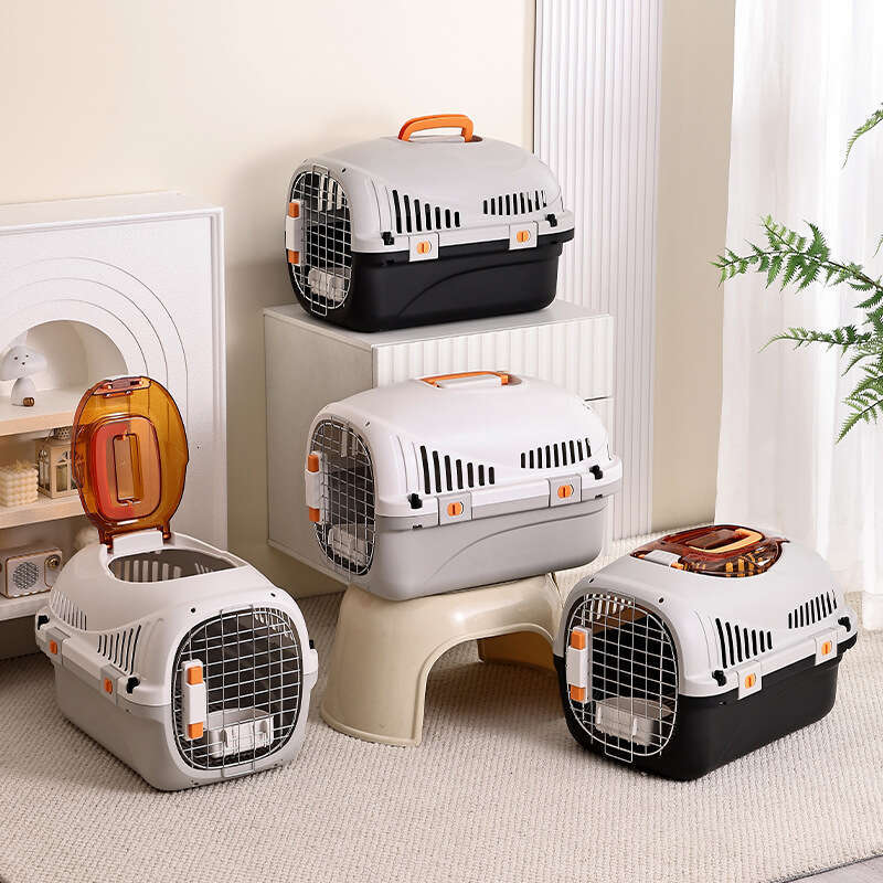 Cat Carrier Airline Box Portable Travel Car Pet Cage for Cats and Dogs Space Transport Dog Bag