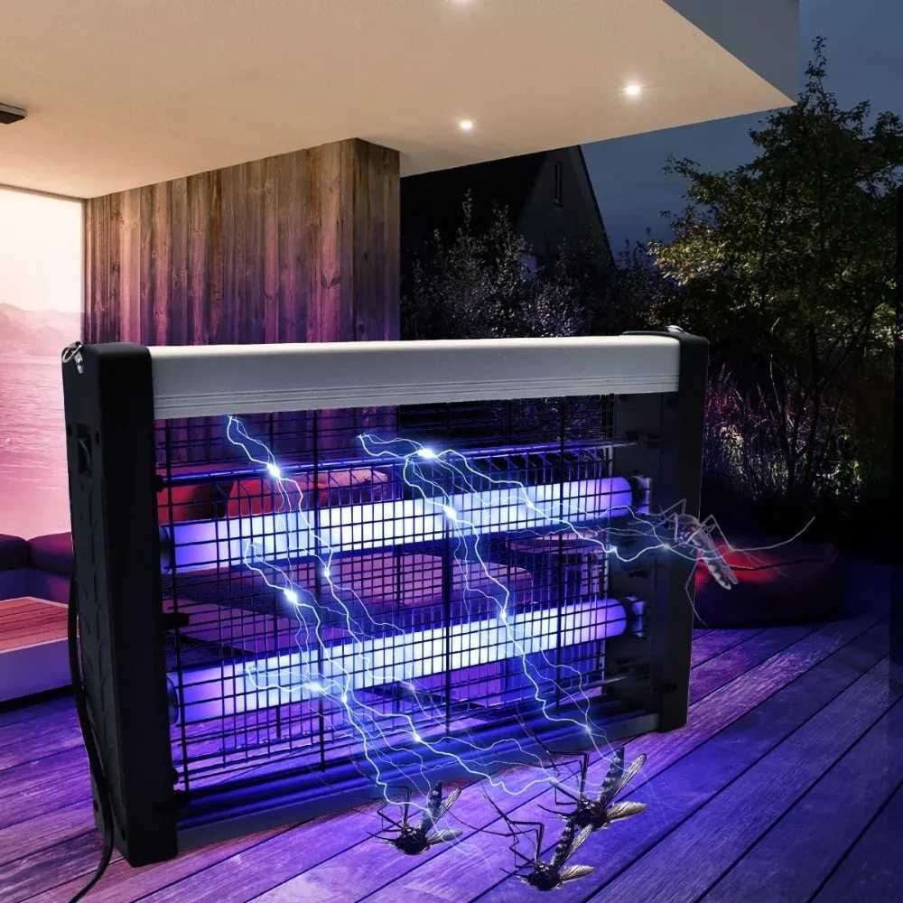 Joyinled Rechargeable Wall-Mounted Mosquito Killer UV Electric Insect Zapper for Indoor Outdoor Noiseless Pest Control Lamp H260313