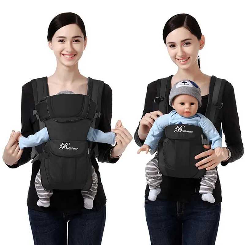 Baby Carrier Backpack Breathable Front Facing 4 in 1 Infant Comfortable Sling Backpack Pouch Wrap Baby Kangaroo New X260313