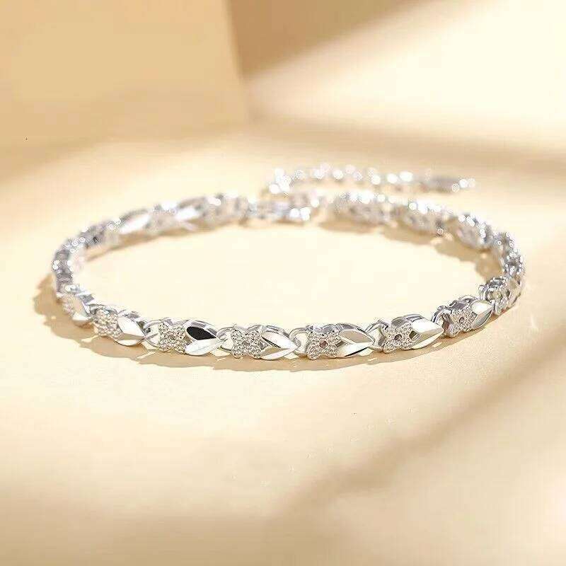 925 Sterling Silver Multiple Styles Bracelet Chain For Women Fashion Wedding Party Beautiful Jewelry Gift Z260313