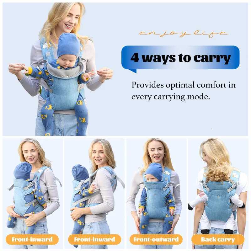 Baby Carrier Sling Versatile For All Seasons Multifunctional Shoulder Baby Carrier Four Carrying Methods Front And Back X260313