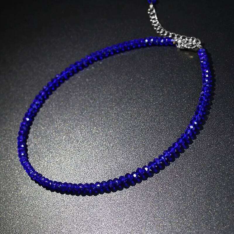 Sparkling Classic Noble Multi-color Artificial Crystal Necklace Neck Jewelry For Birthday Valentine's Day rs Gifts H260312