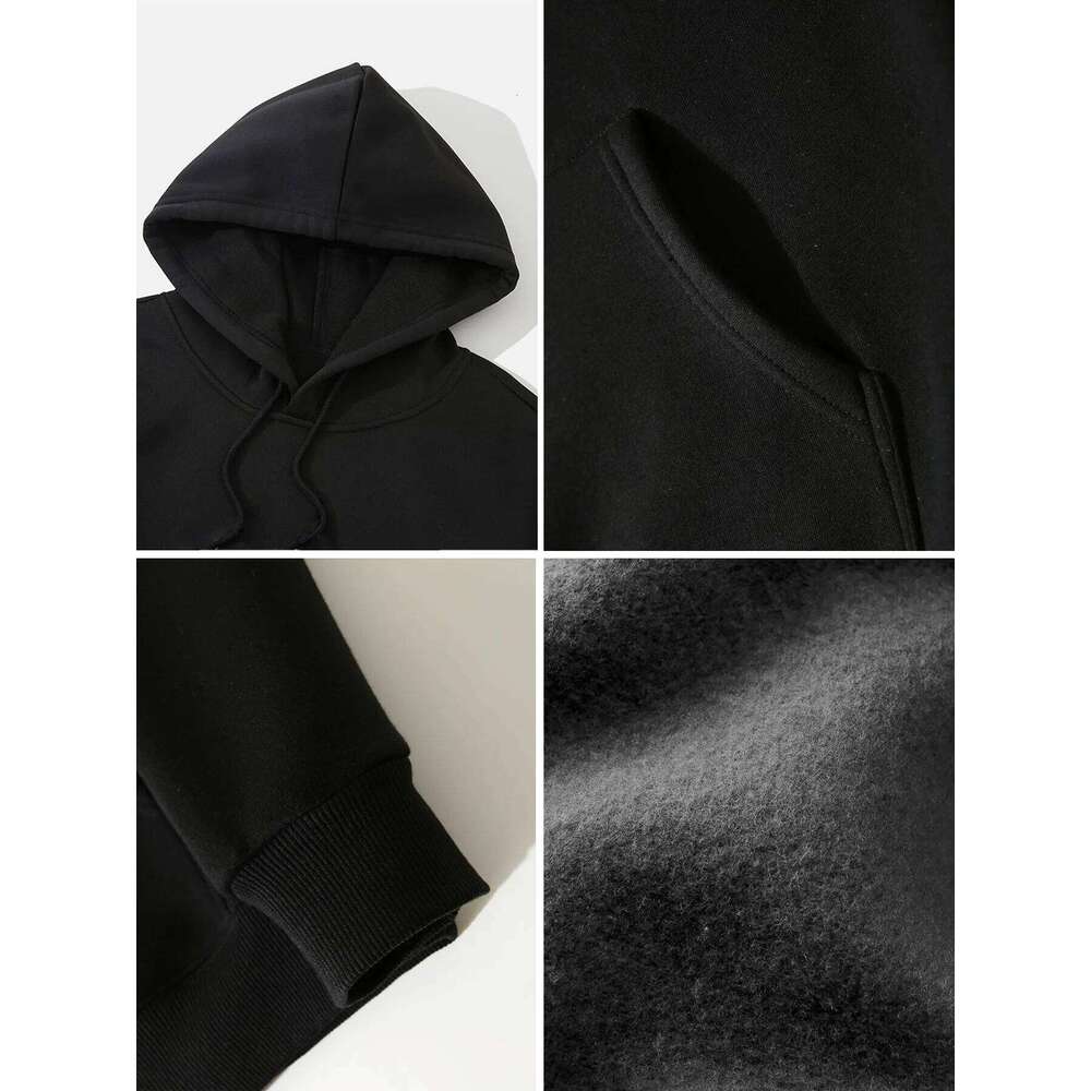 Horse Dad Definition Men's Drawstring Hoodie - Casual Comfortable Black Pullover, Fall & Winter Hooded Sweatshirt Z260314