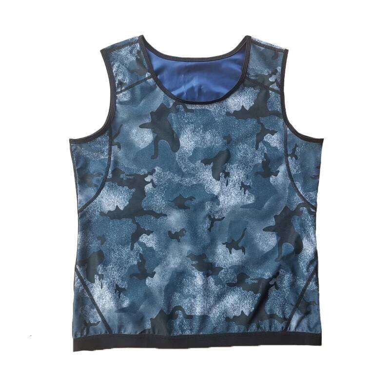 Sweat Sauna Body Shapers Vest Tops Slimming Compression Shapewear Waist Shaper Corset for Men Workout Shirt 26Y0313