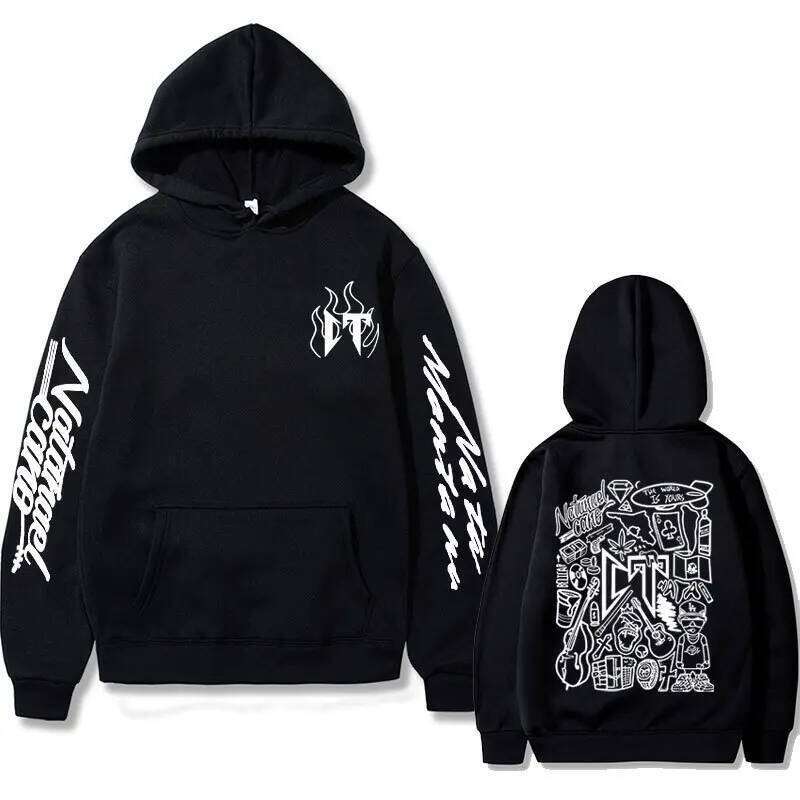 Singer Natanael Cano Corridos Tumbados Sloth CT Double Printing Hoodie Harajuku Sweatshirts Women Men Long Sleeve Clothes Z260315