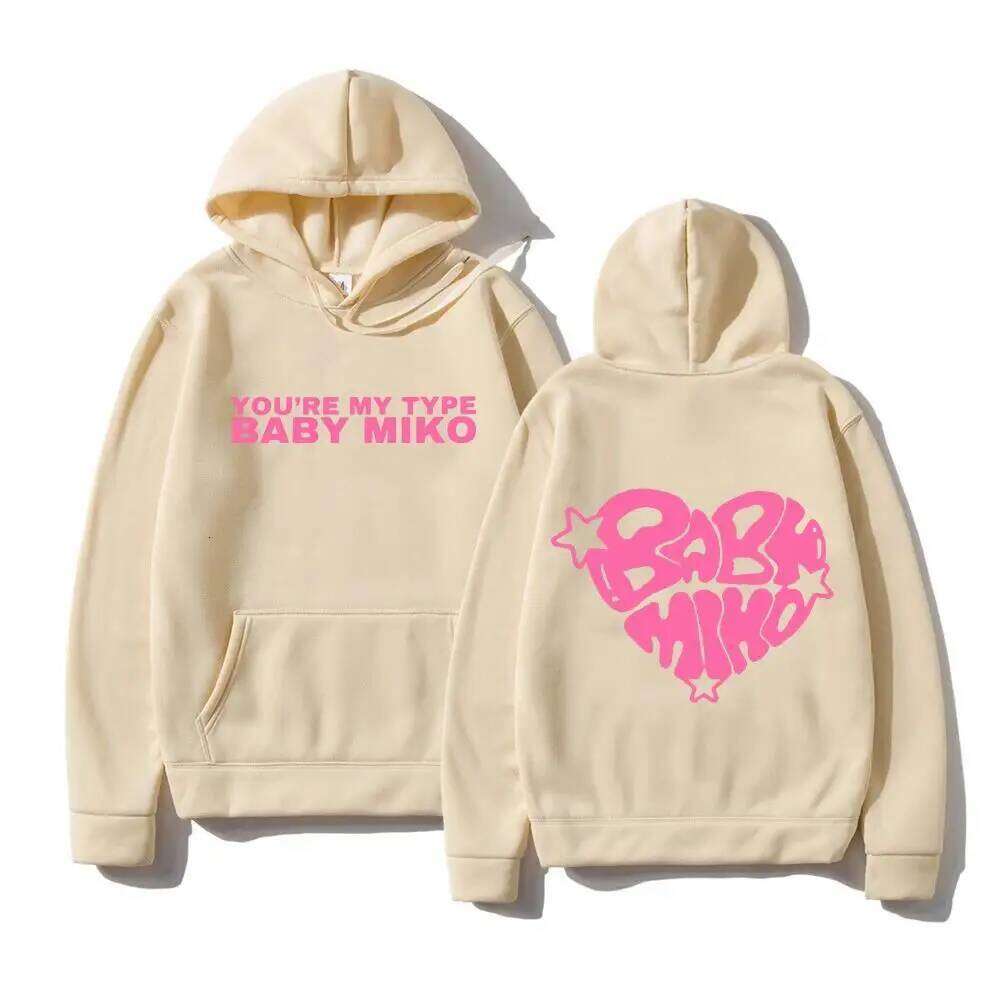 Young Miko Xoxo Tour 2024 Fun Fashion Men's and Women's Sportswear Hip Hop Casual Autumn/Winter Long Sleeve Hoodie Z260315