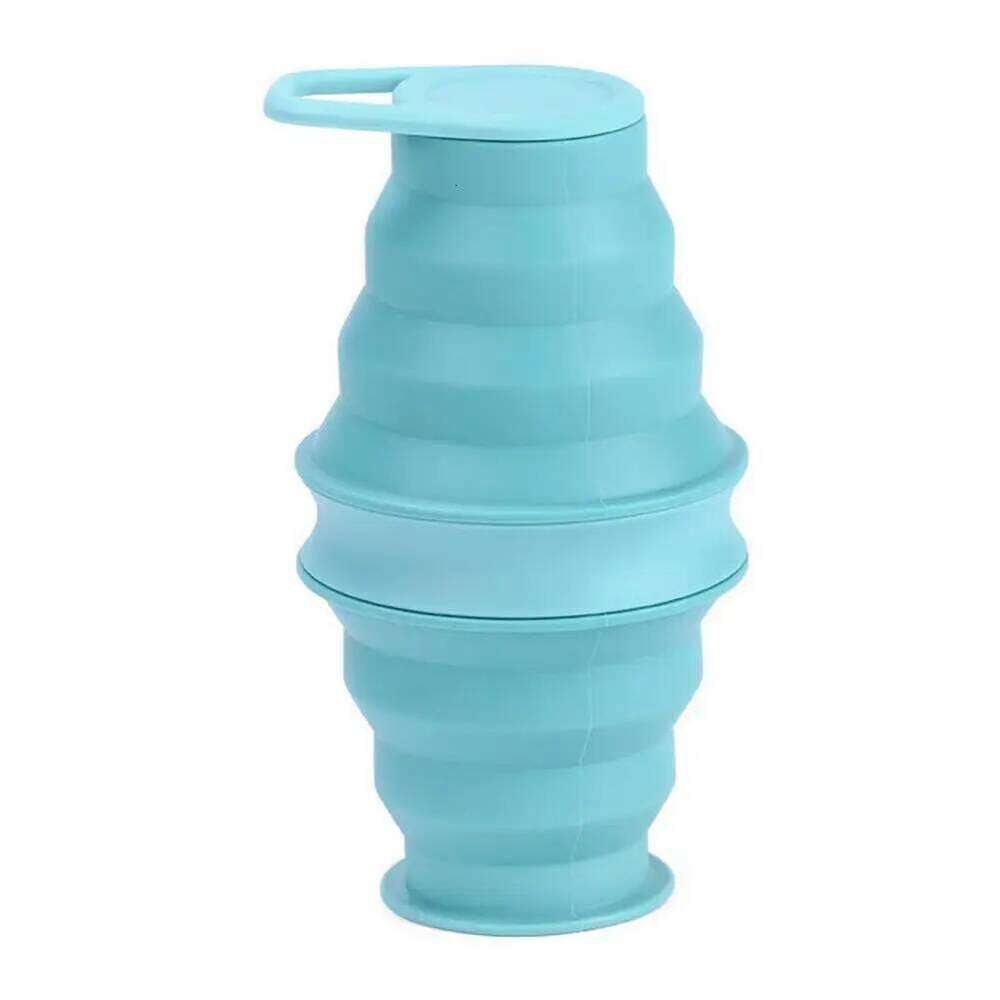 Collapsible Sports Water Bottle 500ML BPA Free Portable Hiking Kettle For Camping Travel Leakproof Eco Friendly Z260314