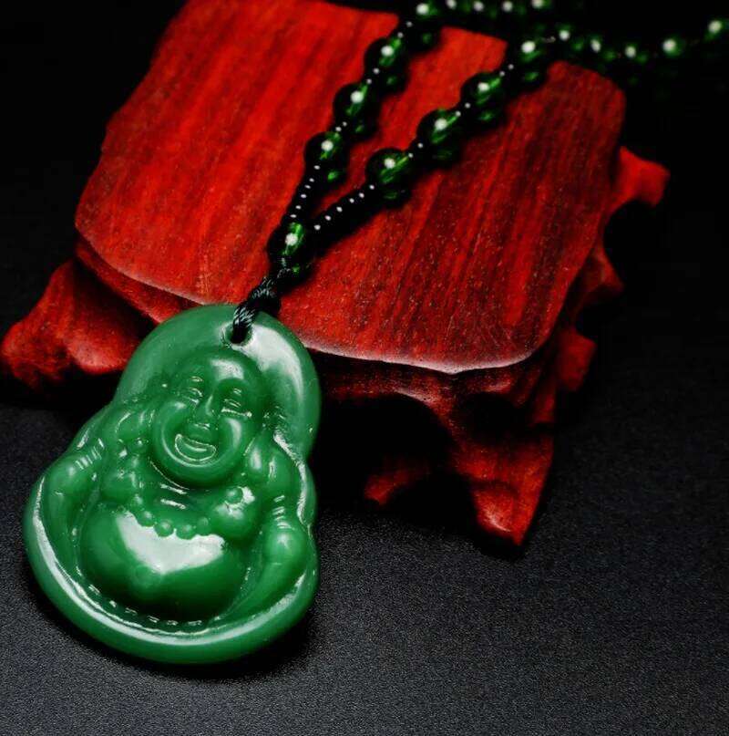 Fashion Natural Stone Amulet Necklace Classic Color Bead Chain Crystal Pendant Jewelry Gifts H260312