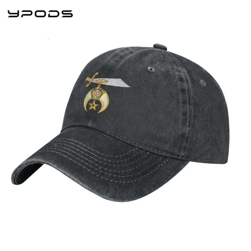 Aleppo Shriners Dad Men Outdoor Sports Retro Baseball Cap Hip Hop Range Snapback Hat Z260314