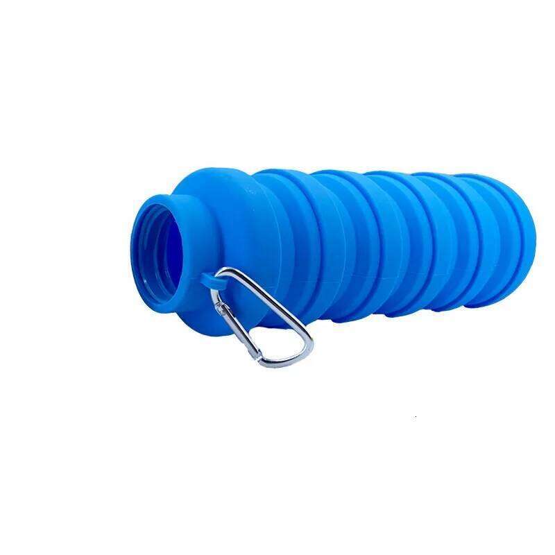1pc Collapsible, Reusable BPA Free Silicone Foldable Bottles Portable Hiking Cup for Outdoor Mountaineering Tours Z260313