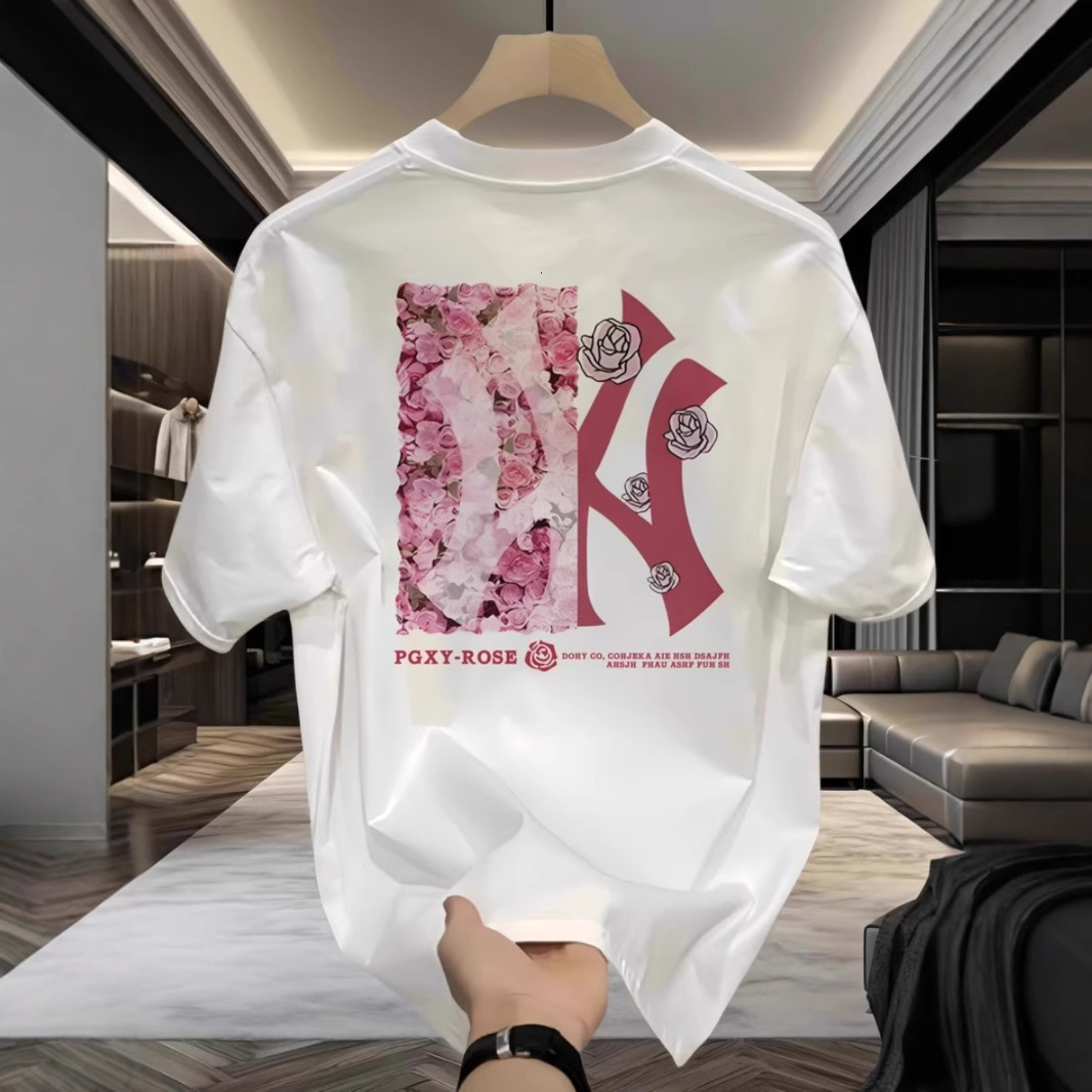 Designer Shirt Elegance High-end Round Neck Hipster Fast Delivery Daily Wear Top Mens Clothes Refreshing Cotton Comfortable Fabric