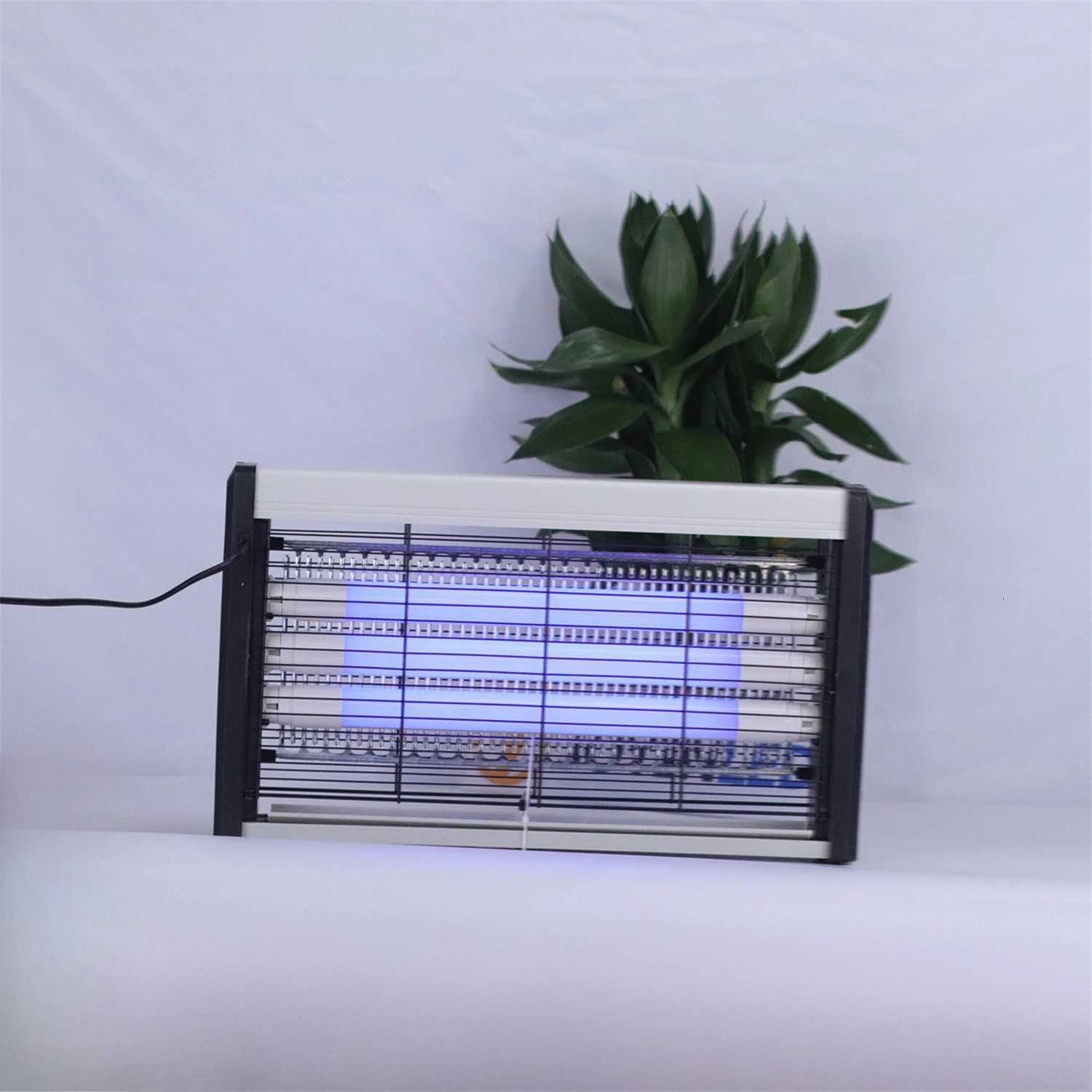 JOYINLED Indoor 3-Tube Mosquito Killer Light Sleek Wall Mount Bug Zapper Lamp with Blue Light for Bedroom Living Room Kitchen H260313
