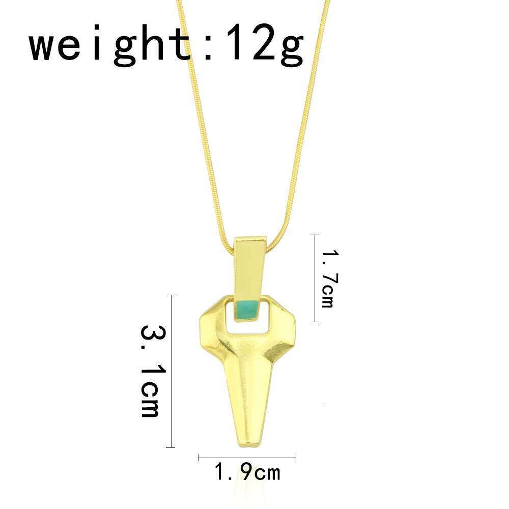 David Martinez Cosplay Pendants Necklace Gold Color Metal Necklaces for Men Women Christmas Jewelry Accessories Gifts H260312