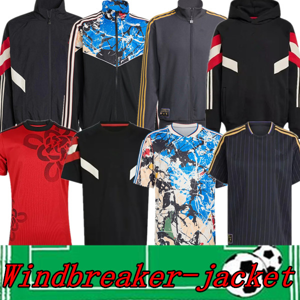 24 25 26 soccer Jackets ERIKSEN B.FERNANDES RASHFORD football shirt Jacket 2025 CASEMIRO Elanga GARNACHO MOUNT MARTINEZ HOJLUND windbreakers