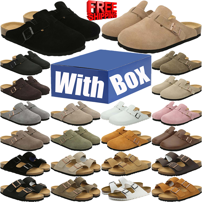 Free Shipping With Box Designer birkentsock sandals birkenstockkes birkenstsockes birkinstocksandales slides clogs heels slippers sliders shoes mens womens