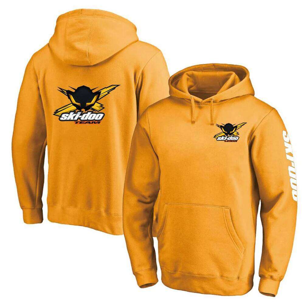 2025 New Printing Men Ski Doo Can-am Spring and Autumn Style Solid Color Pullover Hoodies Loose Fashion Clothing Hooded Tops Z260314