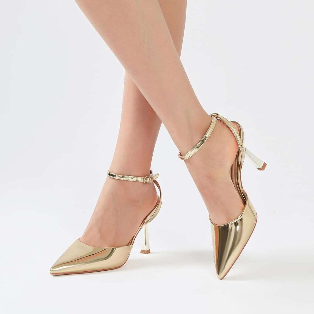 For Women Stiletto Closed Pointed Toe Backless Dress High Heels Sexy Kitten Pumps Wedding Guest Party Dance Prom Dressy Comfort Shoes MOJIDASHU