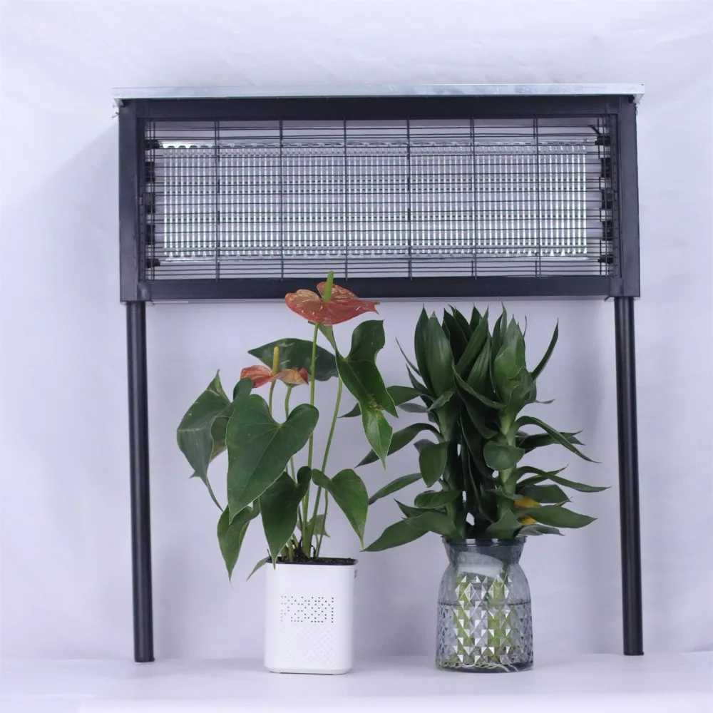 JOYINLED 20/40W Solar Mosquito Killer Lamp with Light 395nm UVCarbon Mesh Waterproof Solar for Garden Patio Bug Zapper H260313