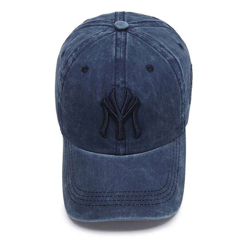 Vintage Men Women Baseball Cap MY Letters Embroidery Summer Sun Visor Snapback Washed Ins Popular Hip Hop Trucker Dad Hat MZ0223 Z260313