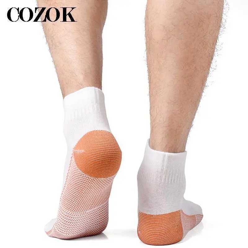 5 Pairs Copper Fiber Compression Socks Sports Men Women Unisex Foot Socks Plantar Fasciitis Heel Spurs Arch Pain Socks Men Meias D260313