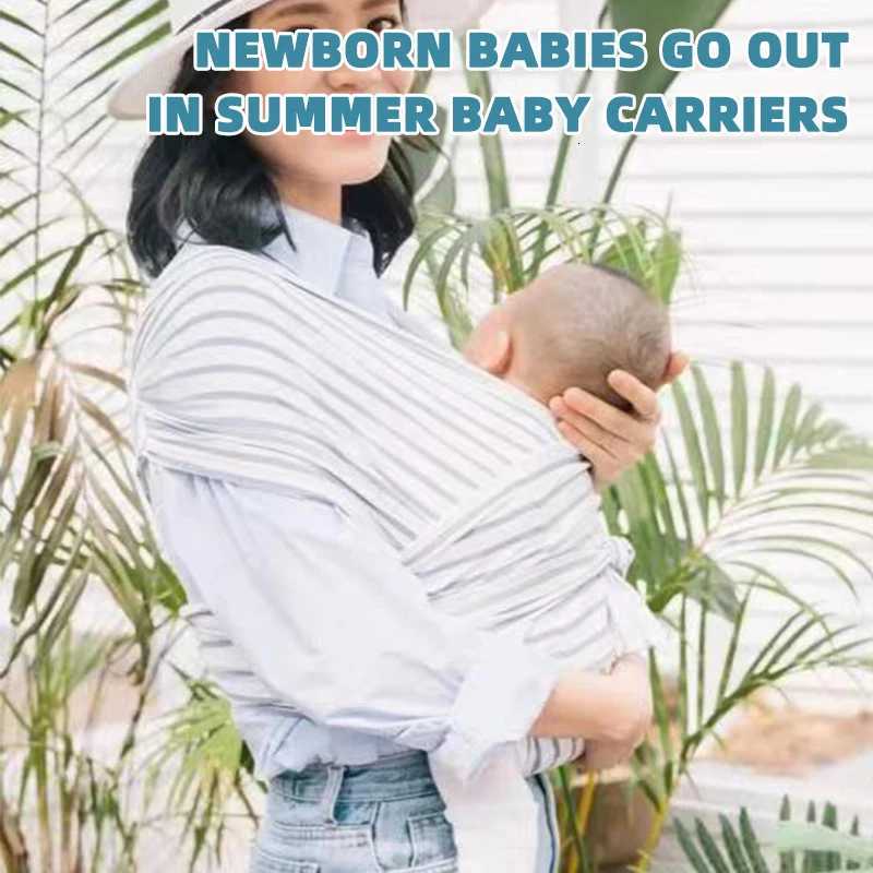 Soft Baby Sling Wrap Carrier Ergonomic Front Carry for newborns Breathable Support for Hands-Free Parenting Easy to Use X260313