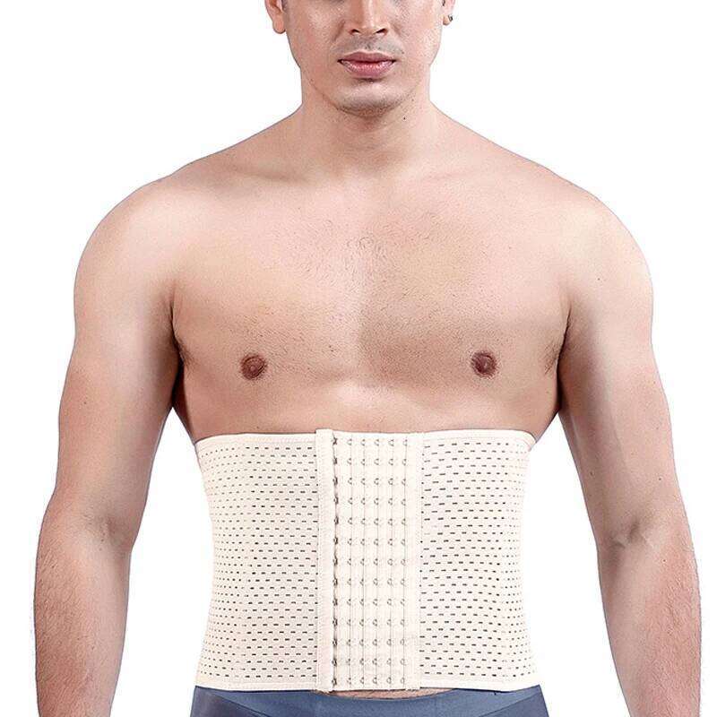 1pcs Men Sports Slimming Body Shaper Waist Trimmer Corset Belly Control Belt Fitness Shapewear Reduce beer belly 26Y0313